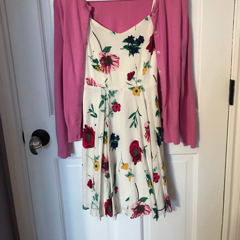 Dress and sweater